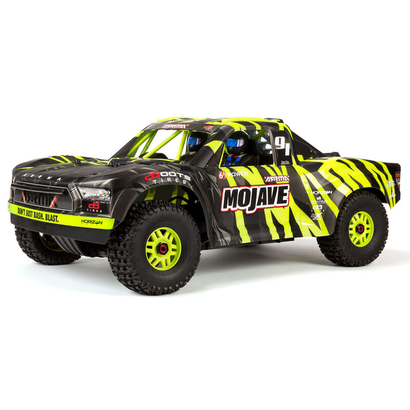 Arrma 1/7 Mojave 6S 4WD BLX Desert Truck Grön/Svart RTR