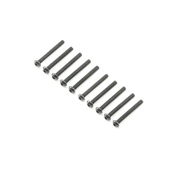 Losi LOS235024 Button Head Screws M3x25mm (10)