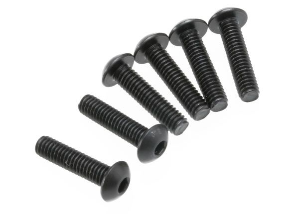 Traxxas 3933 Skruv M4x16mm Kullrig Insex (6)
