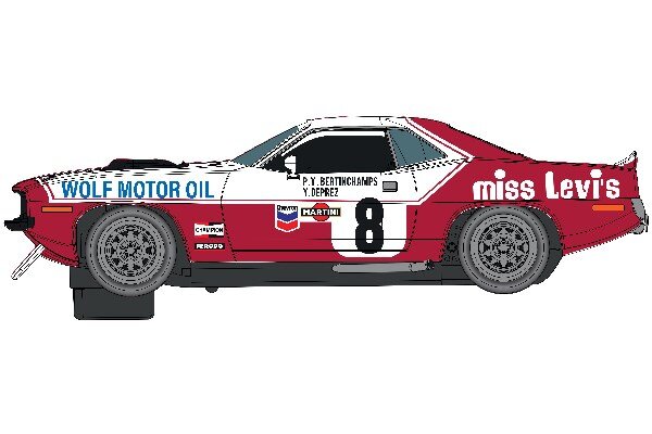 SCALEXTRIC C4247 Chrysler Hemicuda - Spa 24 Hours 1973 - Bertincham
