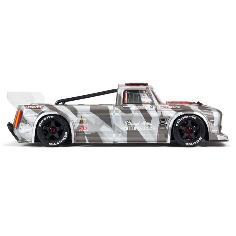 Arrma INFRACTION RESTO MOD 6S BLX 1/7 4WD RTR Silver - 2