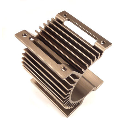 HOBAO CNC ALUM MOTOR MOUNT HEAT SINK
