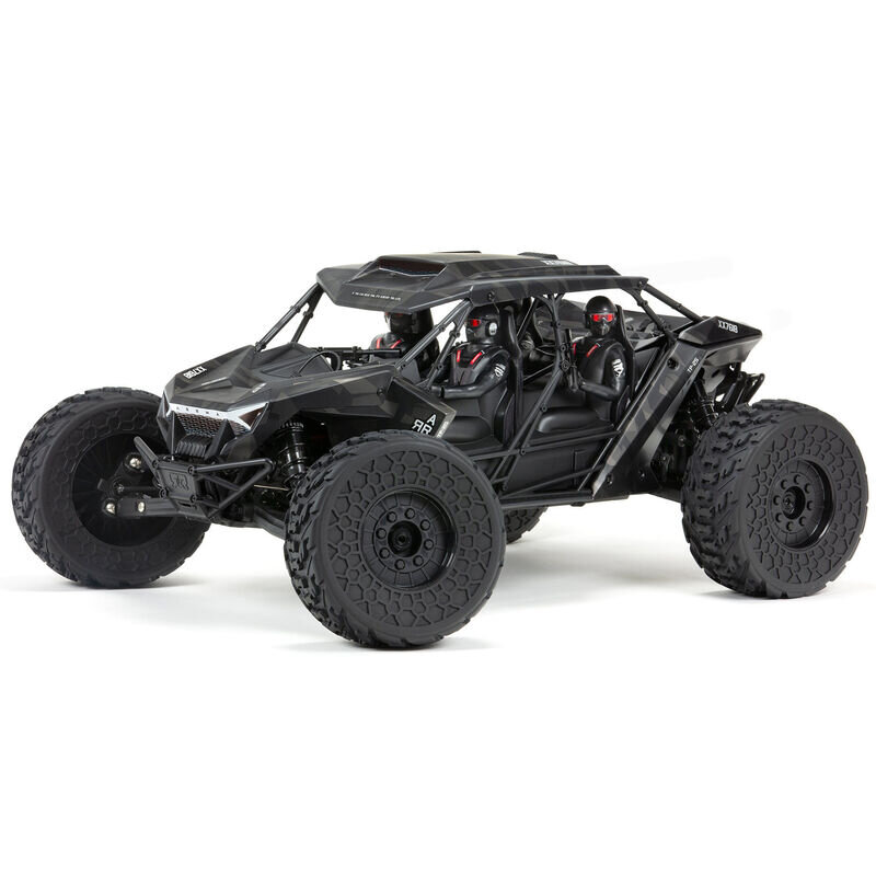 Arrma 1/7 FIRETEAM 6S 4WD BLX Speed Assault Vehicle Svart