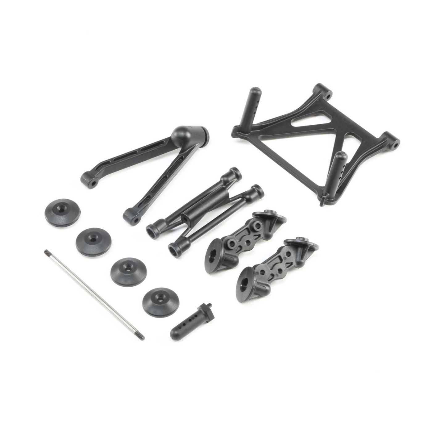Losi LOS240010 Swivel Rear Body Mount Set: LST 3XL-E