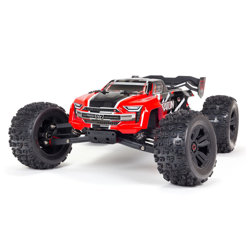 Arrma 1/8 Kraton 6S V5 4WD BLX Speed Monster Truck Röd RTR
