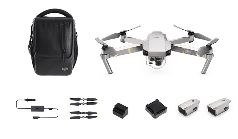DJI MAVIC PRO FLY MORE COMBO PLATINUM WITH 4K KAMERA - 2