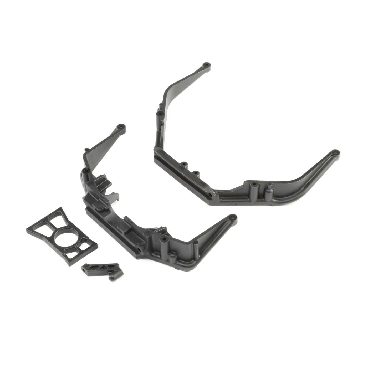 Losi LOS241017 Fr/RrChassisBraceSet&DiffRetainer Ring: LST 3XL-E