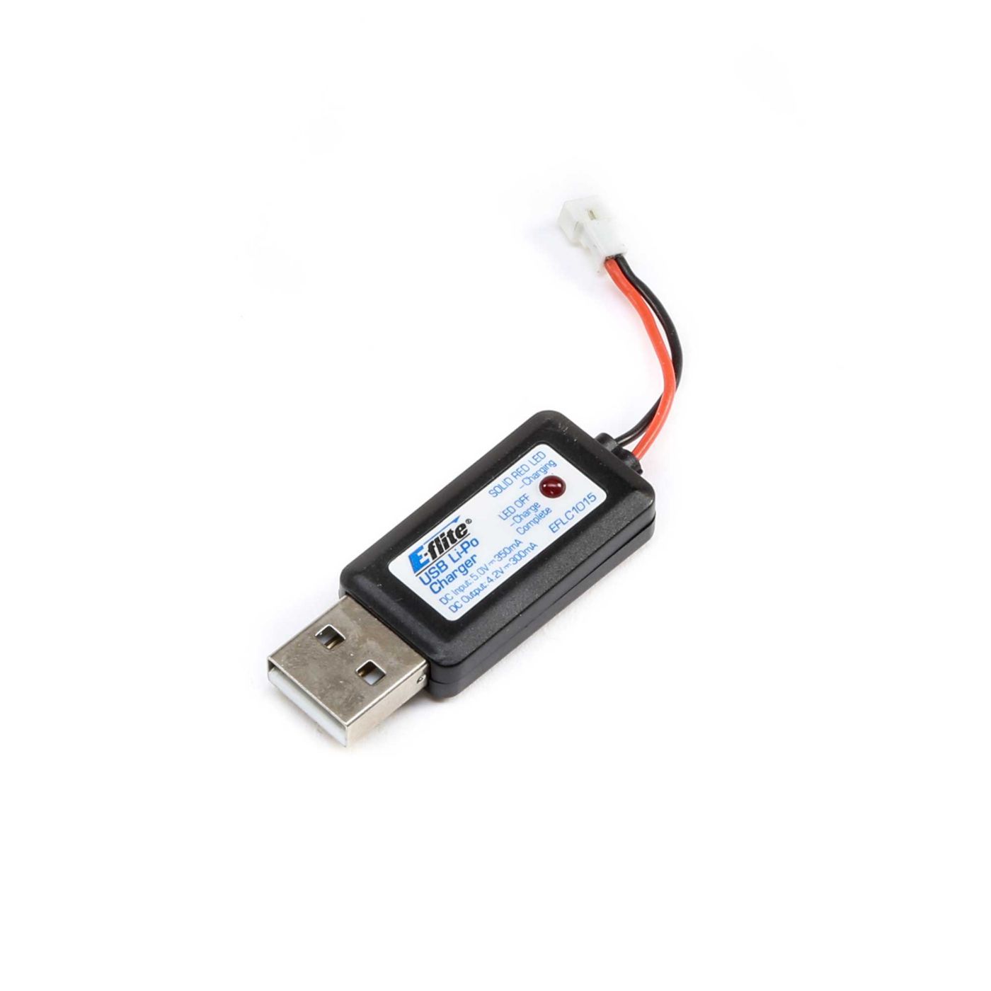 E-flite 1S USB Li-Po Charger, 300mAh