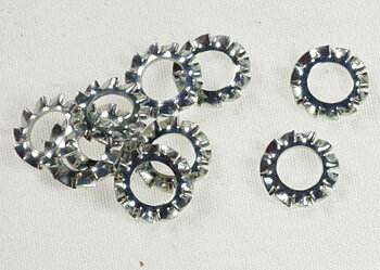 M4 External Serrated Lock Washer
