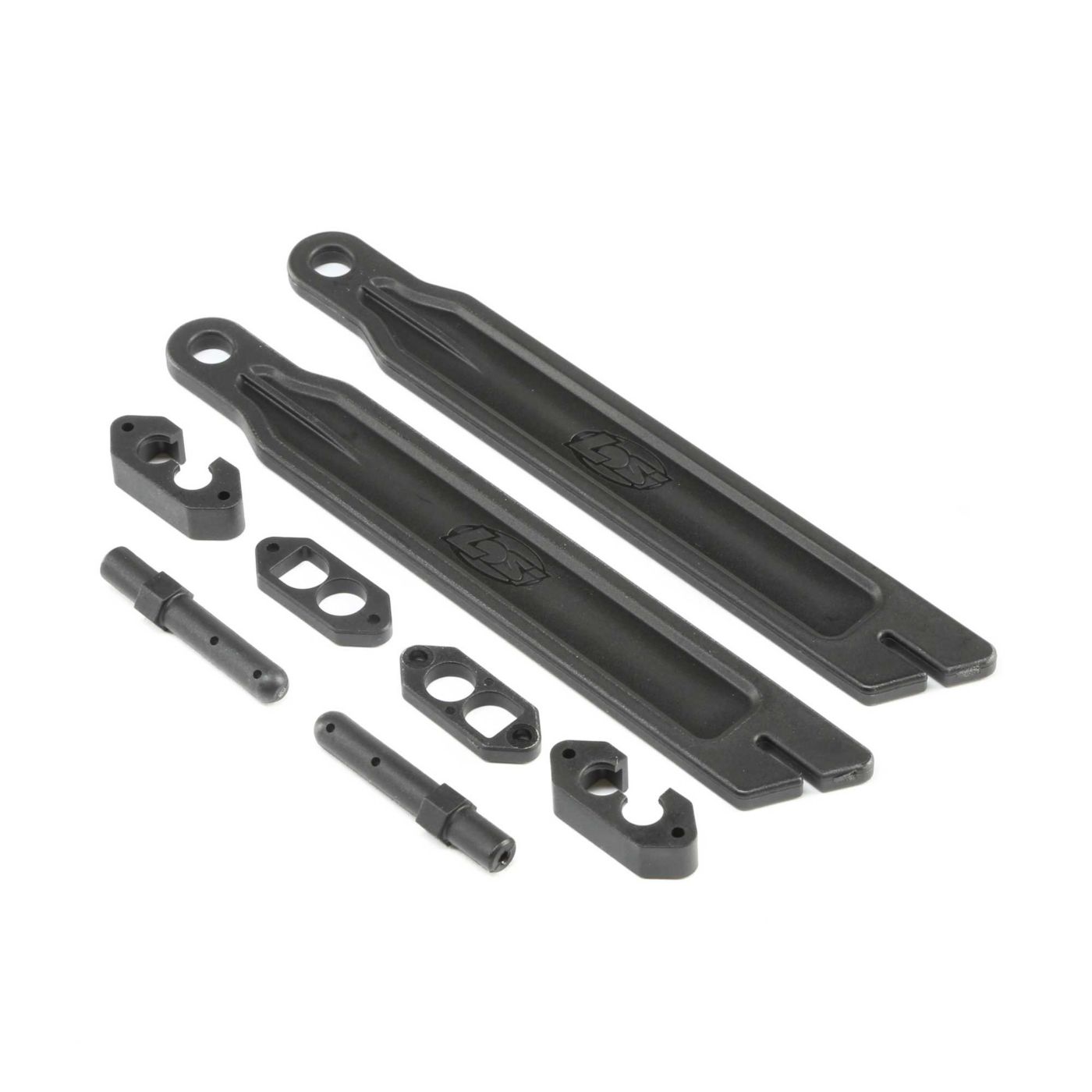 Losi LOS241019 Battery Straps and EC5 Plug Holder: LST 3XL-E
