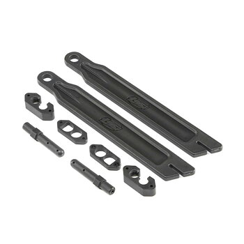 Losi LOS241019 Battery Straps and EC5 Plug Holder: LST 3XL-E