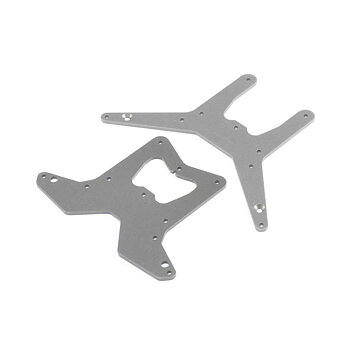 Losi LOS241023 Top Plate Set, Front/Rear: LST 3XL-E
