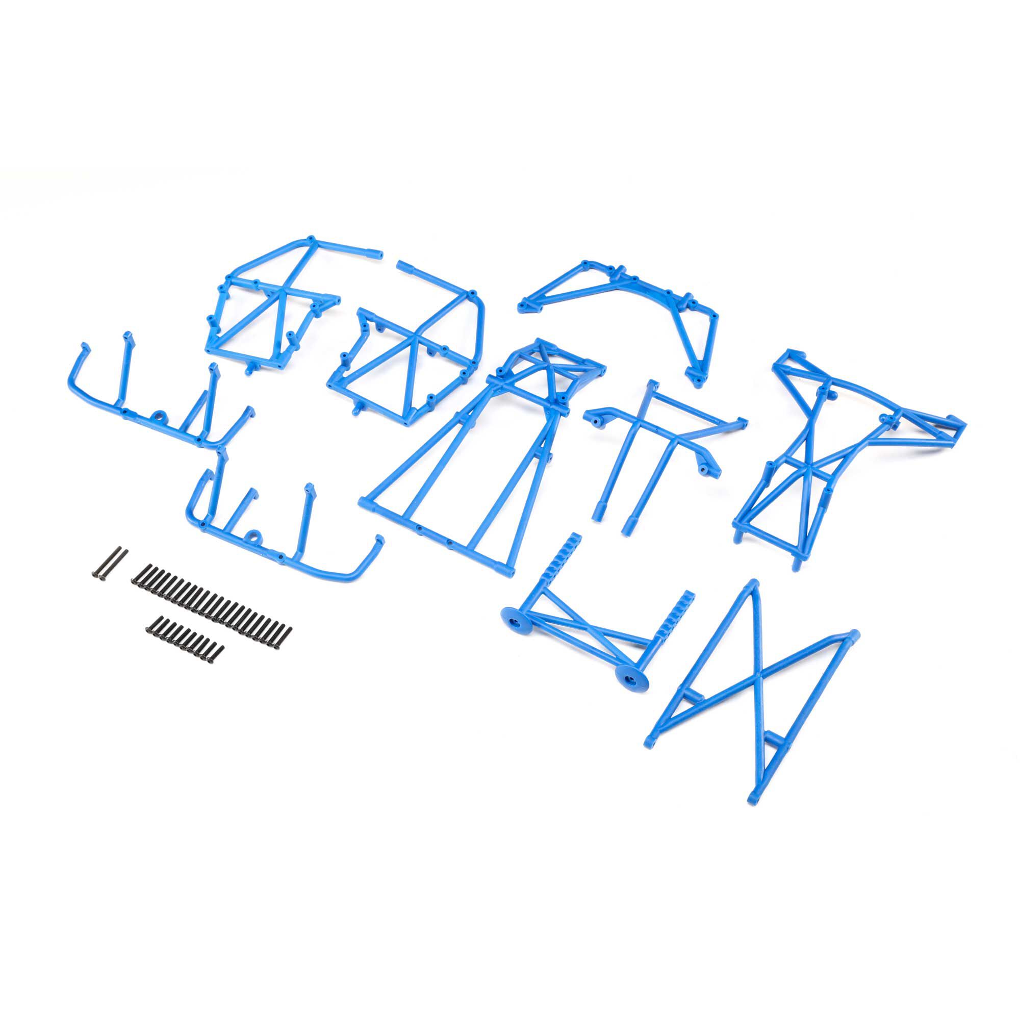 Losi LOS241046 Cage Set  Complete, Blue: LMT