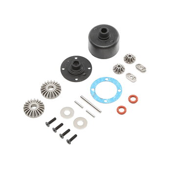 Losi LOS242015 Differential Case & Hardware: 8 & 8T RTR