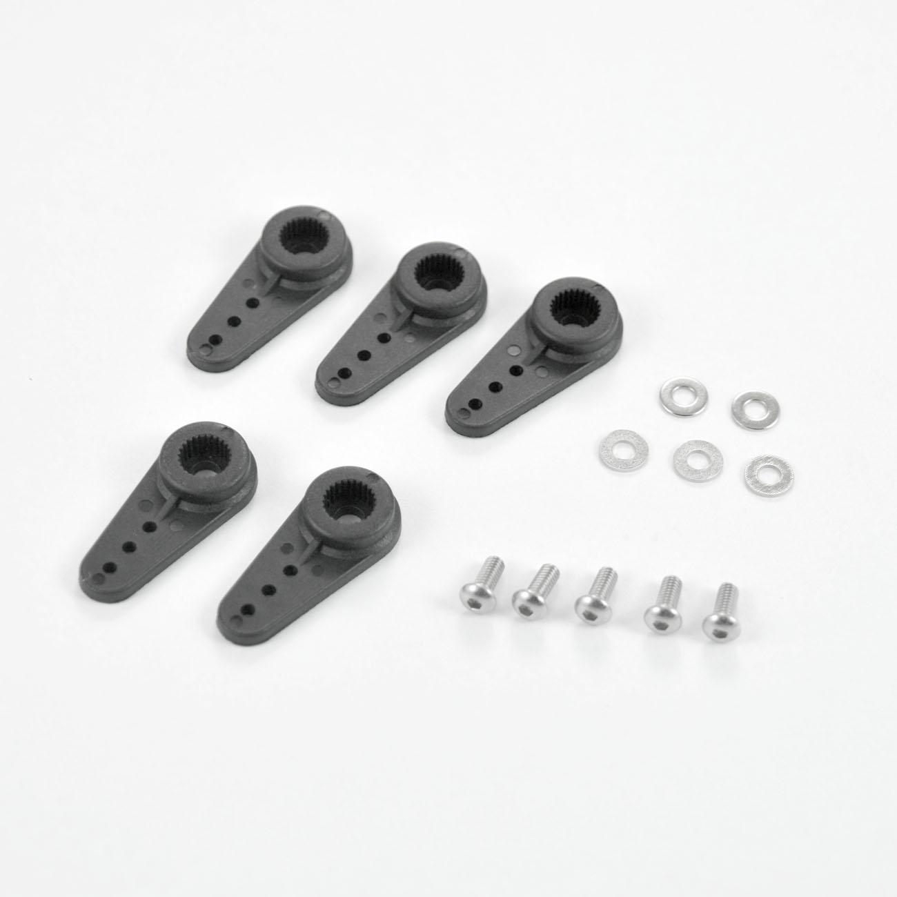 Plastic Cross Servo horn pack (Length:26.5mm)(THK:2)...