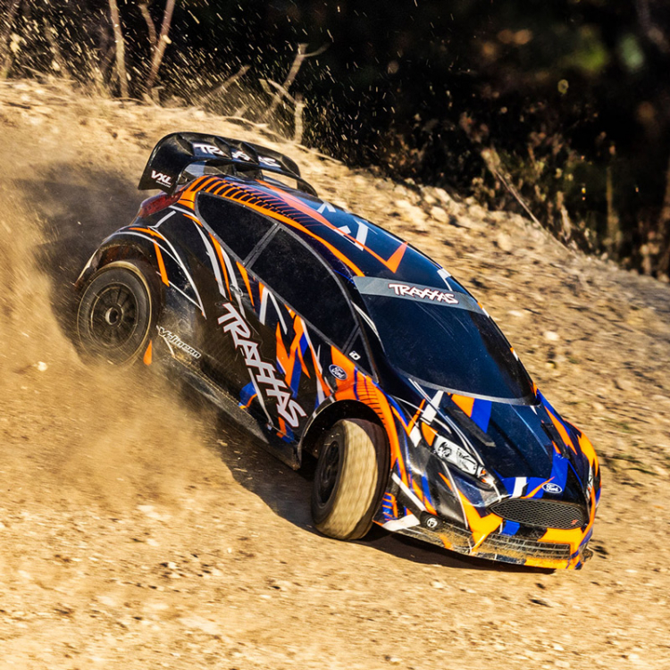 Ford Fiesta Rally 1/10 VXL 4WD RTR TQ Orange - 16
