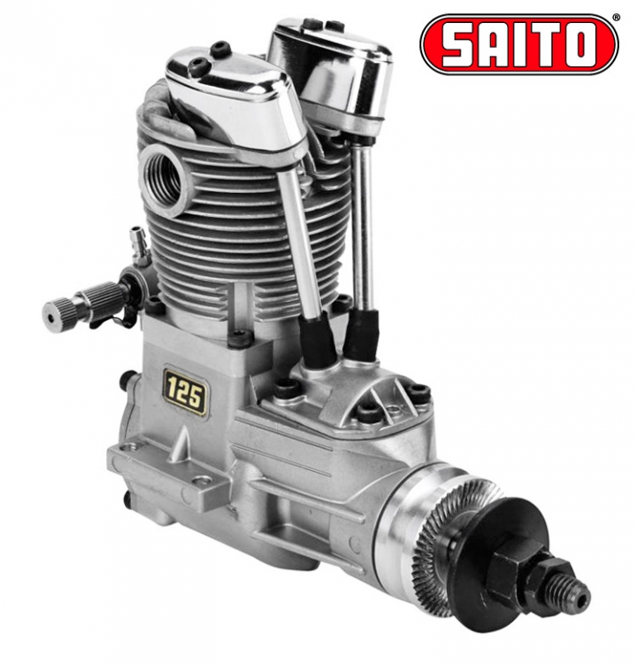 Saito FA-125A 20,5cc 4-takts Metanolmotor