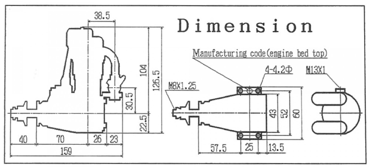 Saito FA-125A 20,5cc 4-takts Metanolmotor - 2