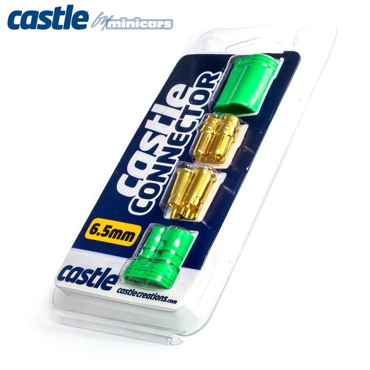 Castle Creations Polarized Bullet kontakt, 6.5 mm - 7