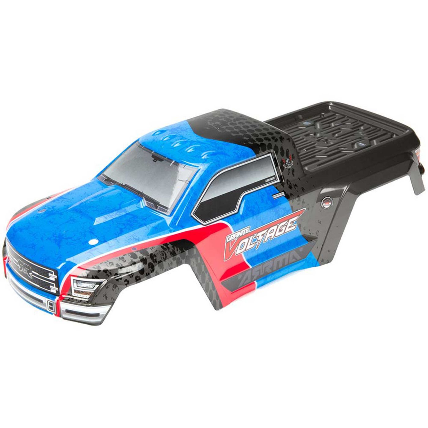 Arrma AR402198 Body Pntd/Decaled GRANITE VOLTAGE Blu/Blk