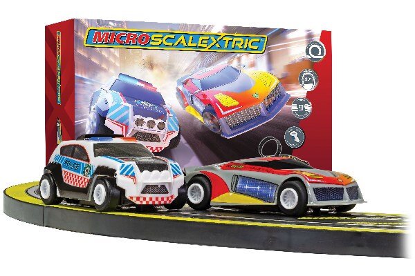 SCALEXTRIC G1149P Micro Scalextric Law Enforcer Mains Powered Race S