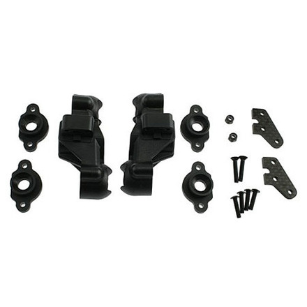 HOBAO-STAR STEERING KNUCKLES (L&R), W/2 GRAPHITE GESKET