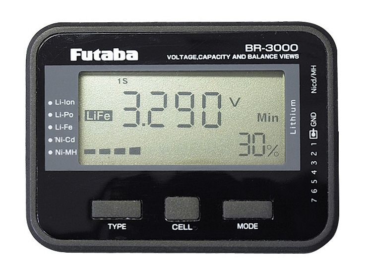Batterytester LiPo, LiFe, LiIon, NiMH & NiCD - 5