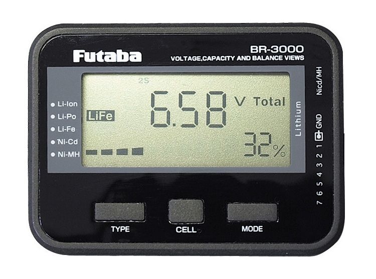 Batterytester LiPo, LiFe, LiIon, NiMH & NiCD - 2