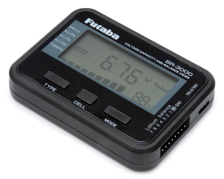 Batterytester LiPo, LiFe, LiIon, NiMH & NiCD