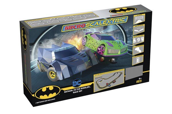 SCALEXTRIC G1170M Micro Scalextric Batman vs The Riddler Set Battery - 2