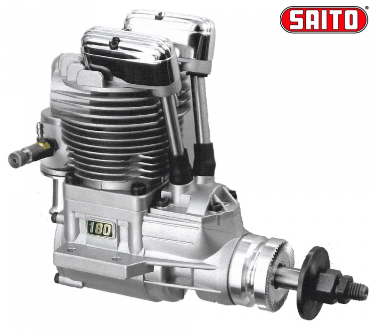 FA-180B 29.1cc 4-stroke Methanol engine - 2