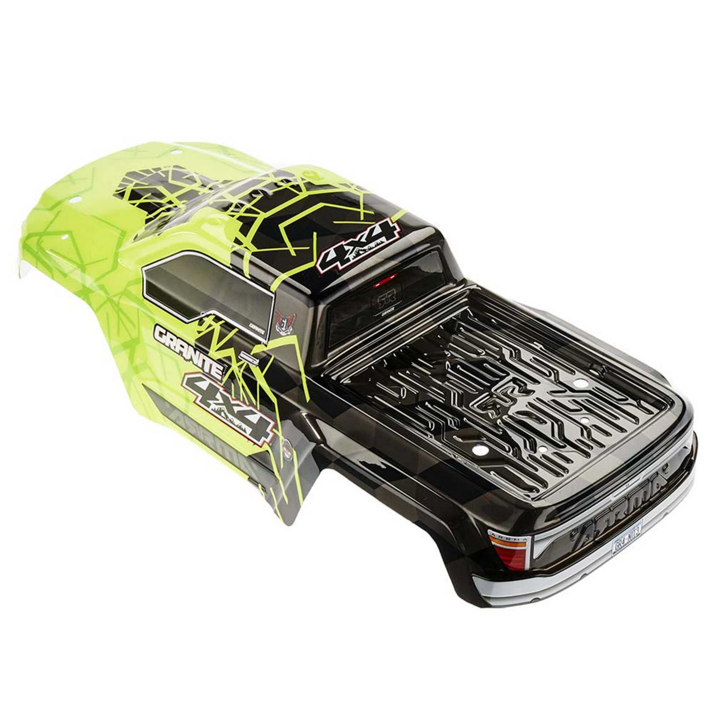 Arrma AR402253 Body Painted/Decal Green Granite 4x4 Mega - 2