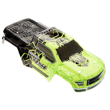 Arrma AR402253 Body Painted/Decal Green Granite 4x4 Mega