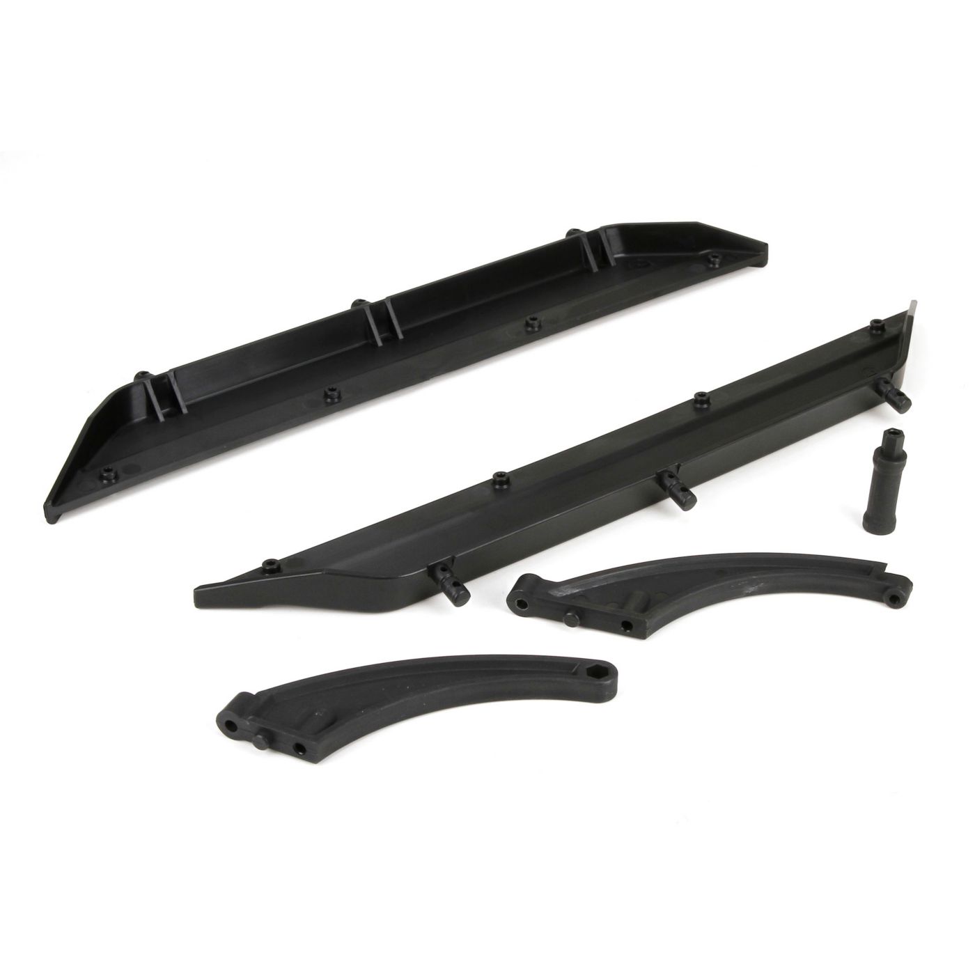 Losi LOS251010 Chassis Side Guards & Chassis Braces: 1:5