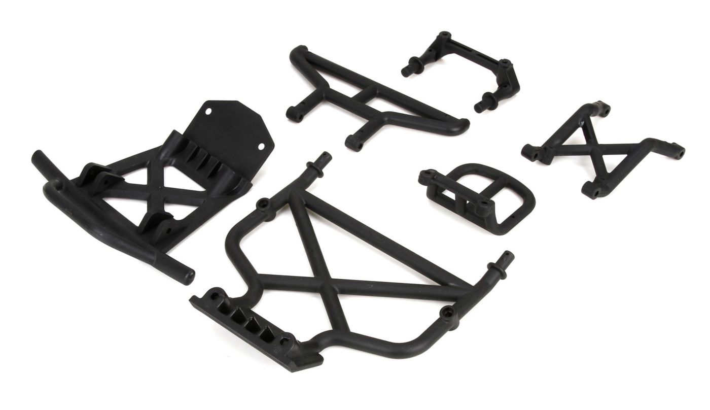 Losi LOS251011 Front/Rear Bumper & Bumper Brace: 1:5 4wd