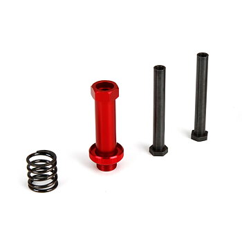 Losi LOS251015 Steering Post/Tube/Spring Set: 1:5 4wd