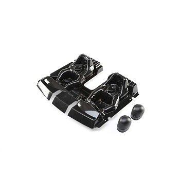 Losi LOS250023 Interior Set w/Helmets, Clear: Super Baja Rey