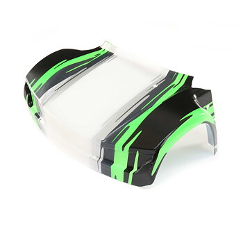 Losi LOS250026 Front Hood, Black: Super Baja Rey