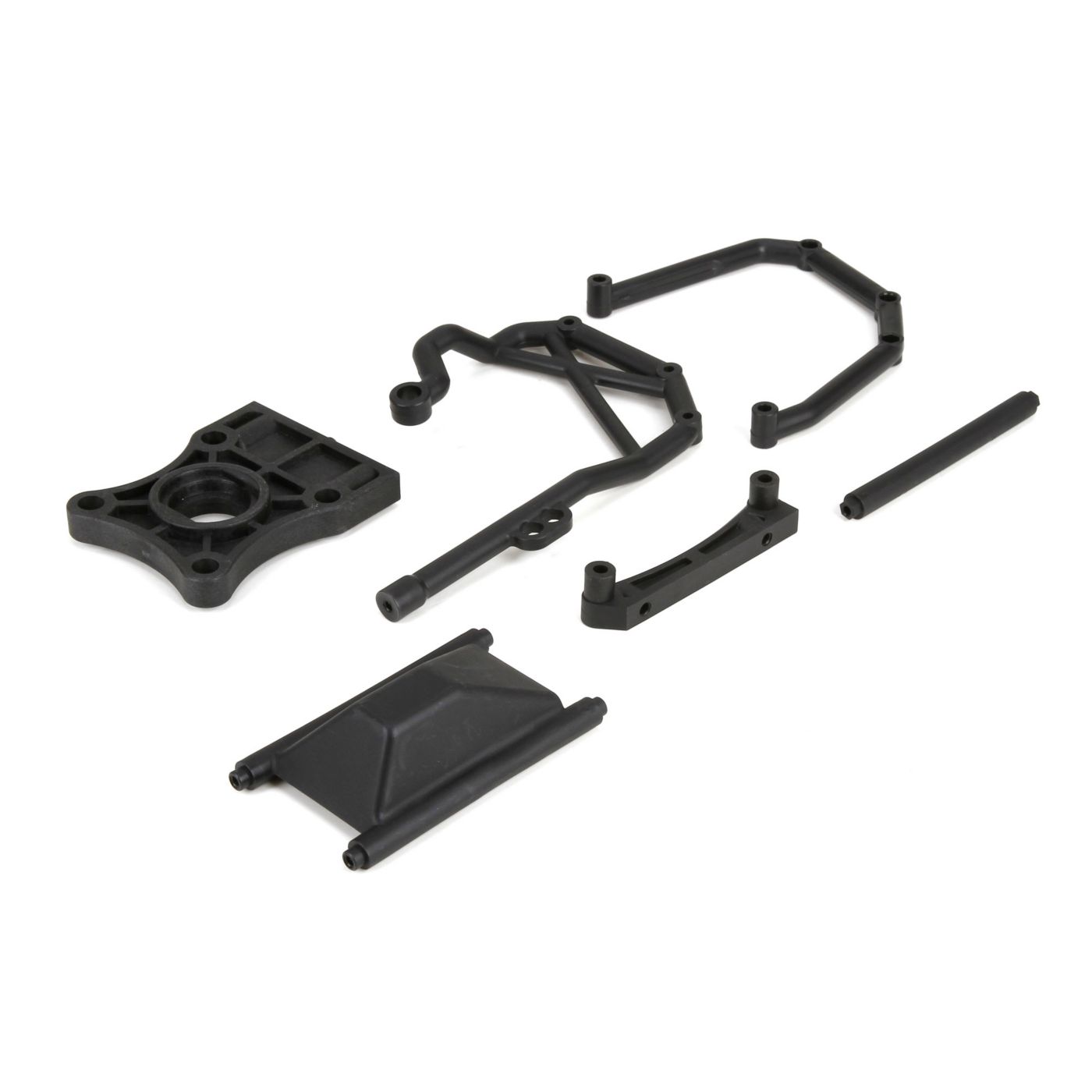 Losi LOS251021 Mount/Guard, Engine, Set: 1:5 4wd