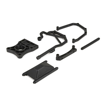 Losi LOS251021 Mount/Guard, Engine, Set: 1:5 4wd