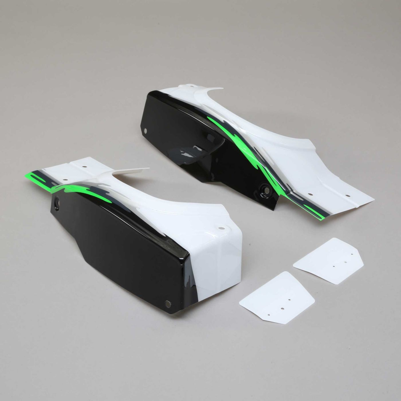 Losi LOS250027 L/R Rear Fender Set, Black: Super Baja Rey