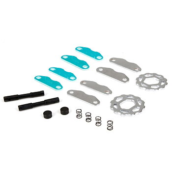 Losi LOS251024 Brake Pads/Springs/Cam/Discs: 1:5 4wd