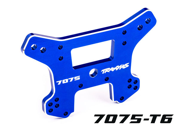 Traxxas 9639 Stötdämpartorn Fram Alu HD Blå Sledge