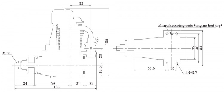 Saito FA-62B 10,2cc 4-takts Metanolmotor - 2