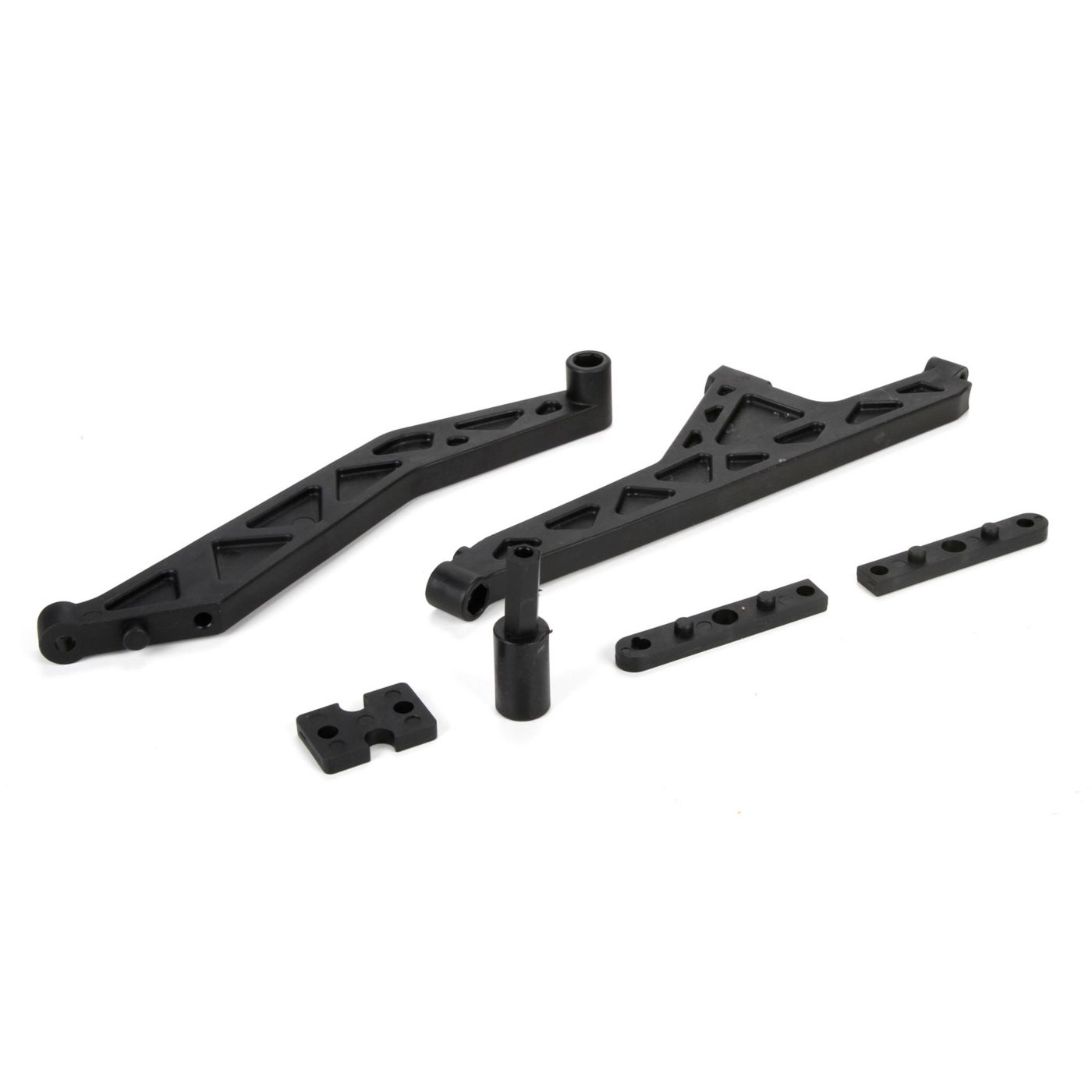 Losi LOS251037 FR/RR Chassis Brace & CNTR Diff Spcr: MTXL
