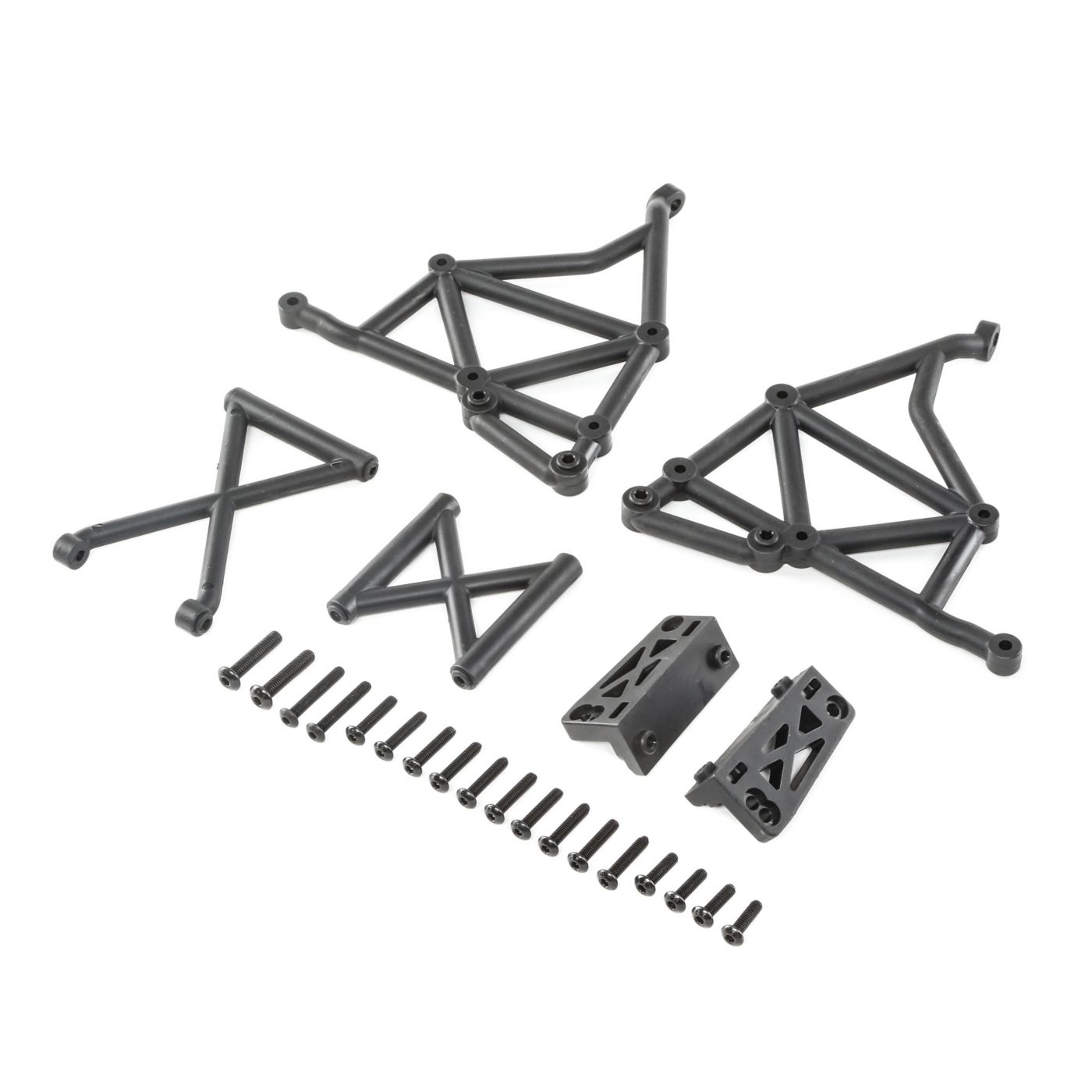 Losi LOS251045 Wing Mount, Complete: DBXL-E