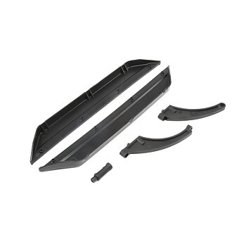 Losi LOS251051 Chassis Side Guards and Braces: DBXL-E
