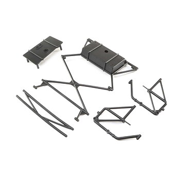 Losi LOS251055 Rear Body Mount Bar L&R, X-Bar: Super Baja Rey