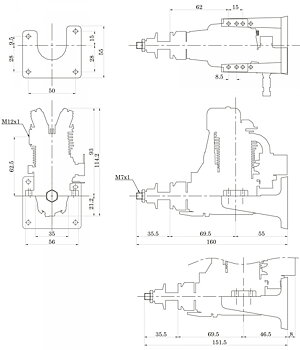 Saito FG-14C 14cc 4-takts Bensinmotor