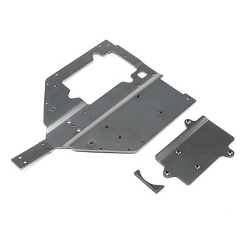 Losi LOS251061 Chassis & Motor Cover Plate: Super Baja Rey